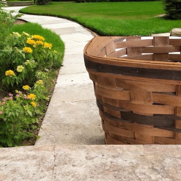 RARE HTF Longaberger 1987 Bread & Milk J W Basket Vintage ~ EUC - Picture 5 of 12